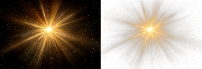 Star glow light flash beam radiant cosmic sparkle optic.
