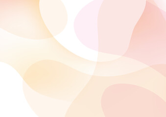 オレンジ系グラデーションの優しい抽象背景