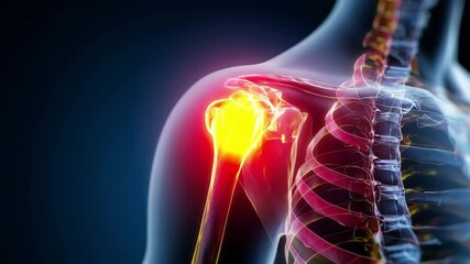 This presentation explores the symptoms of shoulder pain using an anatomical model highlighting key structures and sore spots