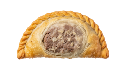 Traditional Chinese Mooncake with Lotus Seed Filling.