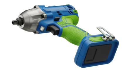 Isolated cordless impact wrench tool, industrial power screwdriver, high-torque fastener tool