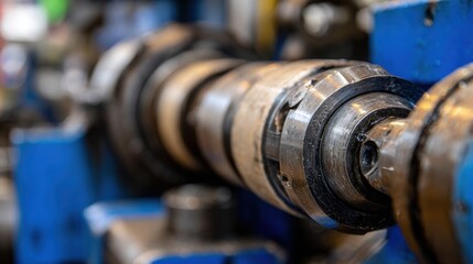 Modern factory environment capturing seamless operation of advanced isoforming tools ensuring consistent pressure distribution on product surfaces