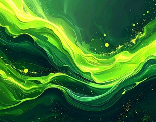 abstract green background