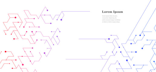 幾何学 抽象 六角形 回路 科学 テクノロジー 背景