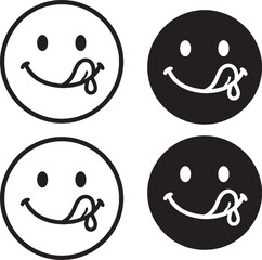 Obraz premium Smile icon. Happy face .Smile icon for your web design.