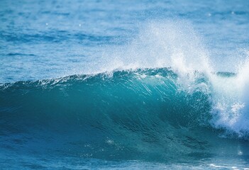Fototapeta premium Sea water ocean wave