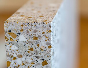 Close-up of Terrazzo Surface