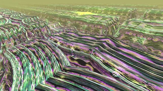 Surface 04 - Fractal Landscapes H.264 high quality loop