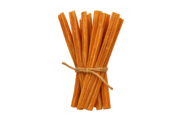 Fatwood kindling sticks bundle for starting fire