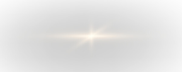 Warm golden light ribbon flows with smooth radiant glow and shimmering glitter accents. Elegant illumination adds a premium festive feel. Golden line isolated on a transparent PNG background.
