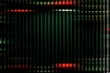Dark abstract grid background with glowing horizontal accents and digital distortion effect for futuristic design, technology visuals, modern wallpapers, creative branding