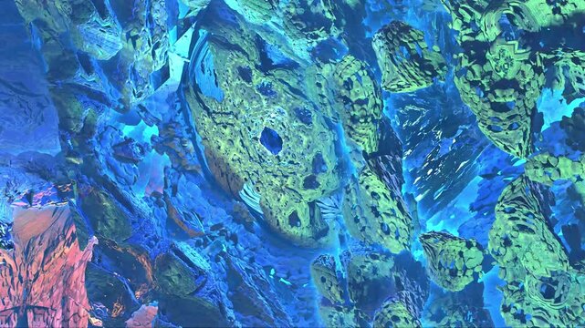 Transformation 02 - Fractal Landscapes H.264 high quality loop