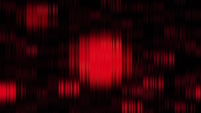 Abstract ruby red digital glitch blocks motion background featuring dynamic crimson flickering data streams, intense cybernetic interference pattern