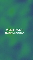 Abstract Green and Blue Grainy Gradient Background with Soft Texture and Modern Look