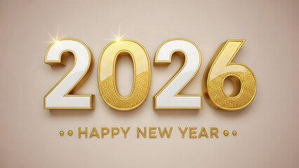Year of New Beginnings 2026: A radiant numeral set welcomes the dawn of a New Year, offering a promise of freshness, hope, and the commencement of novel chapters and opportunities. 