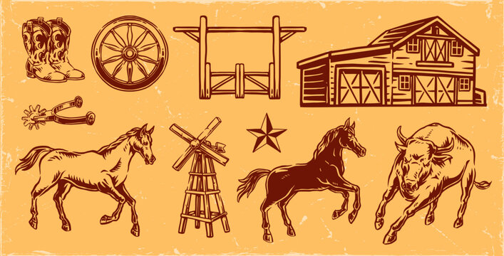 Rustic western design