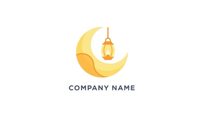 Golden Dropper Bottle Logo Design Element.