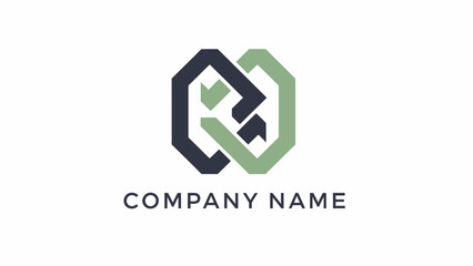 Fototapeta premium Modern Company Logo Design Template.
