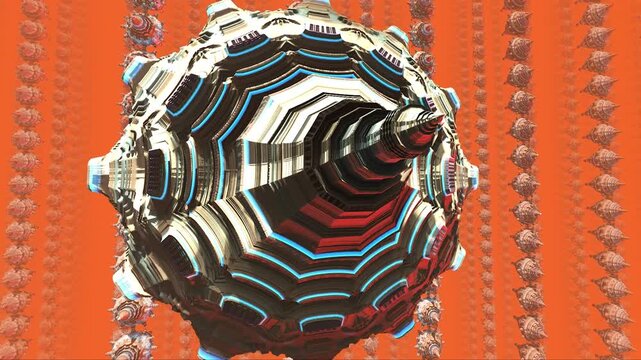Orbit Mandala12 04 - Fractal Landscapes H.264 high quality loop