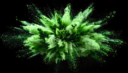 Purple Powder Explosion Luxury Abstract Background