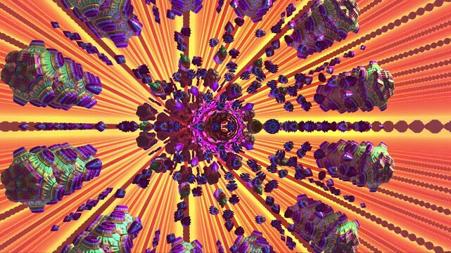 Orbit Mandala12 05 - Fractal Landscapes H.264 high quality loop