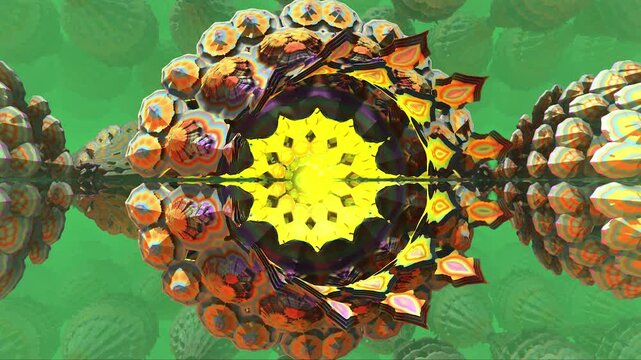 Orbit Mandala12 08 - Fractal Landscapes H.264 high quality loop