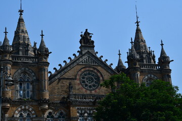 Fototapeta premium インドムンバイ チャトラパティ・シヴァージー駅