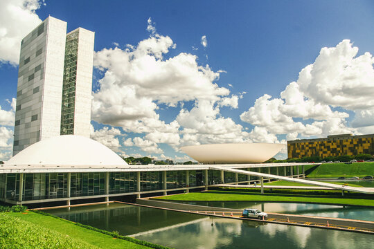 Vista do Congresso Nacional, Bras&iacute;lia DF - 2010