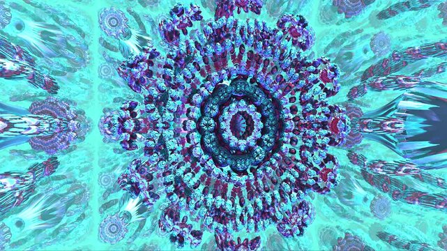 Orbit Mandala12 12 - Fractal Landscapes H.264 high quality loop