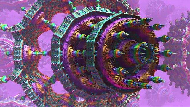Orbit Mandala12 13 - Fractal Landscapes H.264 high quality loop
