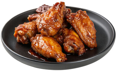 sweet and spicy glazed chicken wings