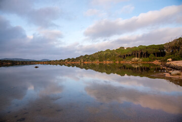 Fototapeta premium Riflessi sul mare di Sardegna