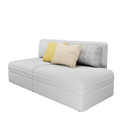sofa isolated on white background