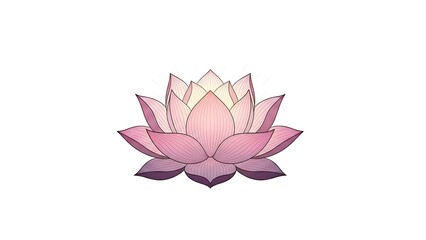 Enchanting Lotus: A delicate lotus blossom unfurls its petals, a symbol of purity and enlightenment. Its soft pastel hues and graceful form exude tranquility.