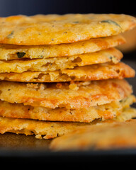Crispy Cheddar Savory Cookies – Golden Baked Snack