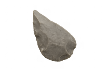 Paleolithic stone tool hand axe flint weapon