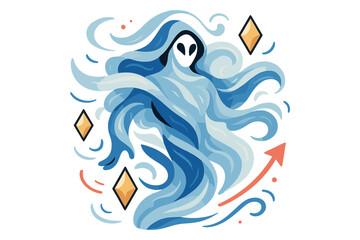 Obraz premium Ethereal Winter Spirit.