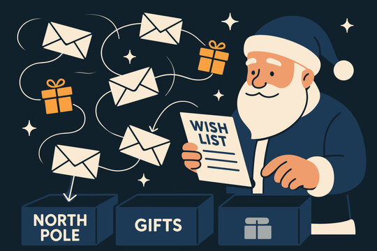 Santa's Letter Sorting.