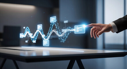 Analyzing data with interactive digital charts and a human touch