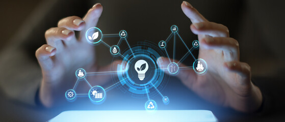 Sustainable Innovation and Green Energy Solutions in Digital Industry.