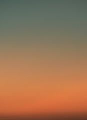 Abstract sunset sky background with soft gradients