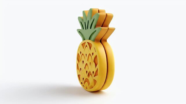 Delicious Pineapple Dessert - A Sweet and Refreshing Treat.