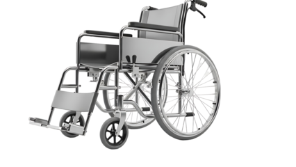 Medical Wheelchair with Large Wheels.