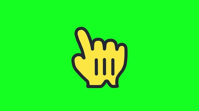 Hand Raise Finger Animation