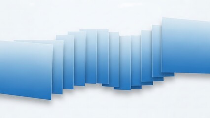 Windows‑style 4K wallpaper Clean, abstract background with overlapping blue gradient squares creating a sense of depth.