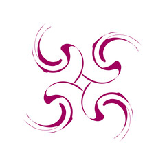 Abstract logo design template.  Business sign.