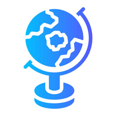 geography gradient icon
