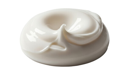 White object isolated on transparent background