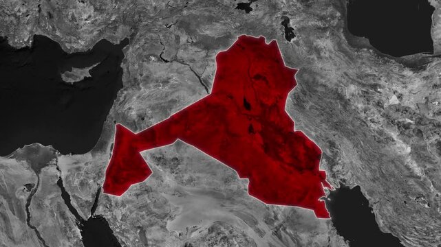 Historical Map of Ancient Mesopotamia 1938