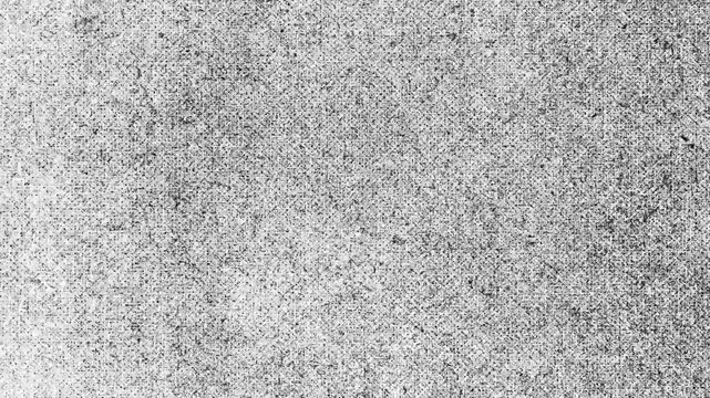 Vintage  Grain and Gritty Paper Texture Background. High-contrast animated dot pattern with organic paper grain and gritty retro film noise for creative overlays.